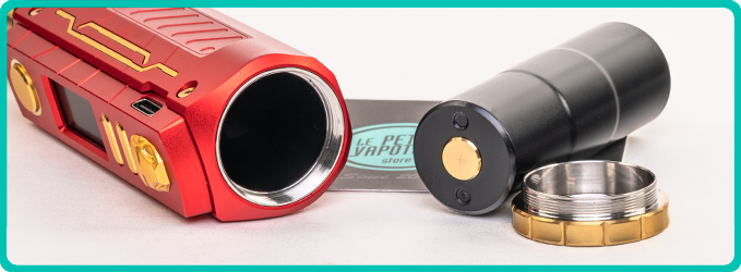 Adaptateur accus du Kit Rayden 100 V3 IM Limited Edition BD Vape
